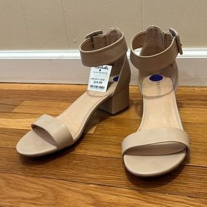 Rampage Open Toe Sandal with Ankle Strap